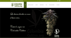 Desktop Screenshot of colombiacultiva.org